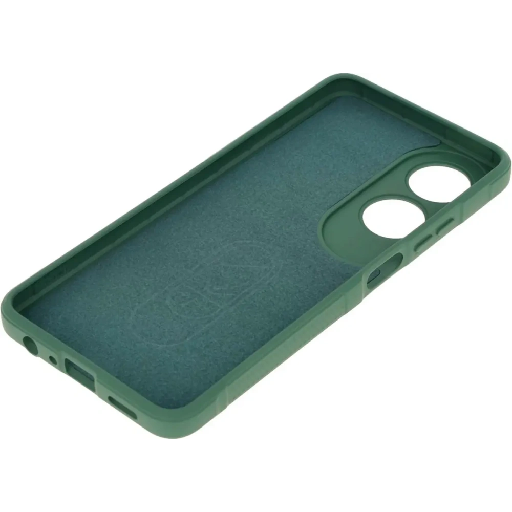 Pancerne etui Bizon Case Tur do Oppo A60 4G ciemnozielone