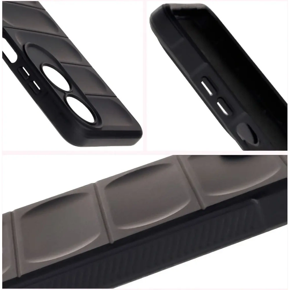 Pancerne etui Bizon Case Tur do Oppo A60 4G czarne