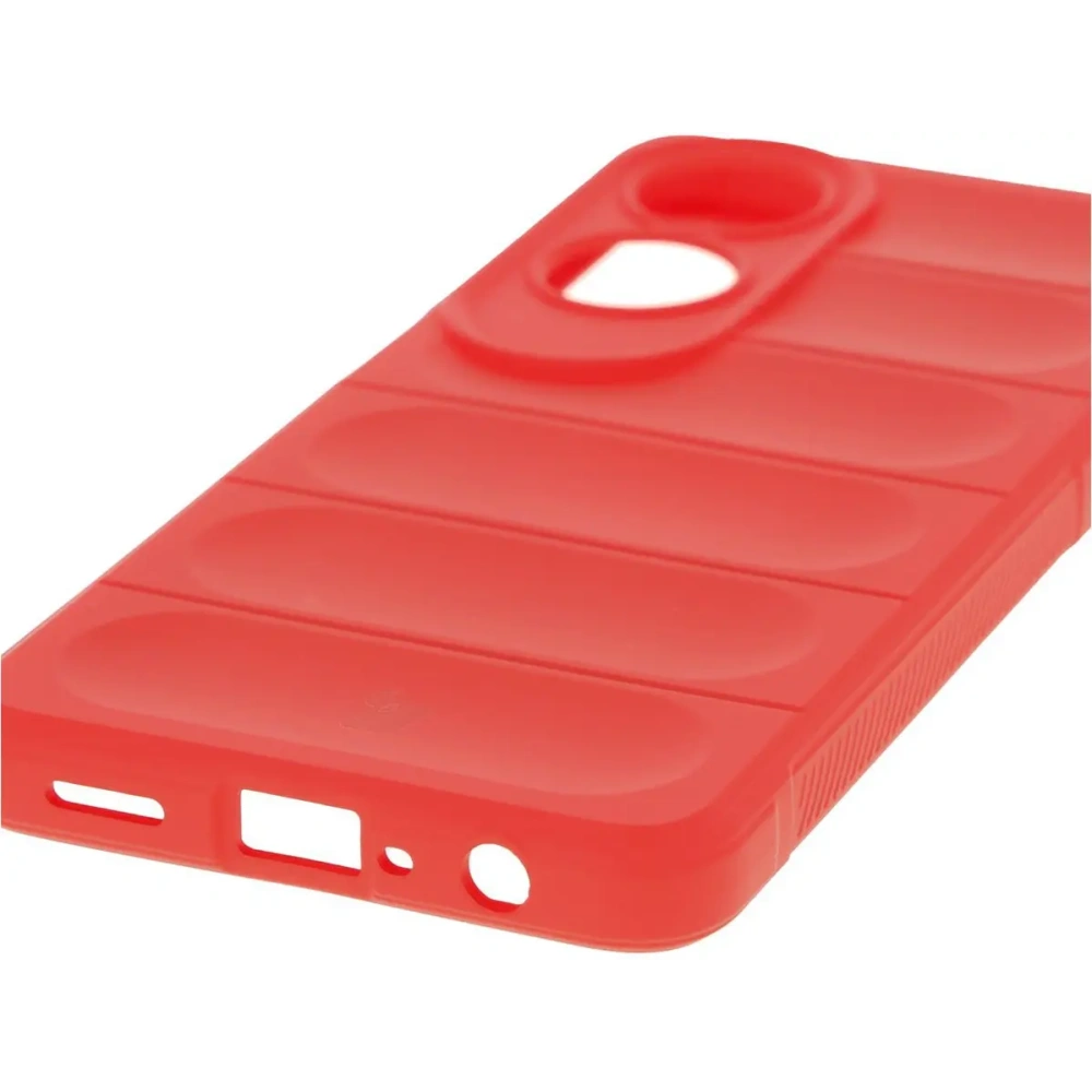 Pancerne etui Bizon Case Tur do Oppo A60 4G czerwone