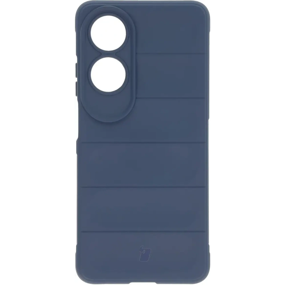 Pancerne etui Bizon Case Tur do Oppo A60 4G granatowe