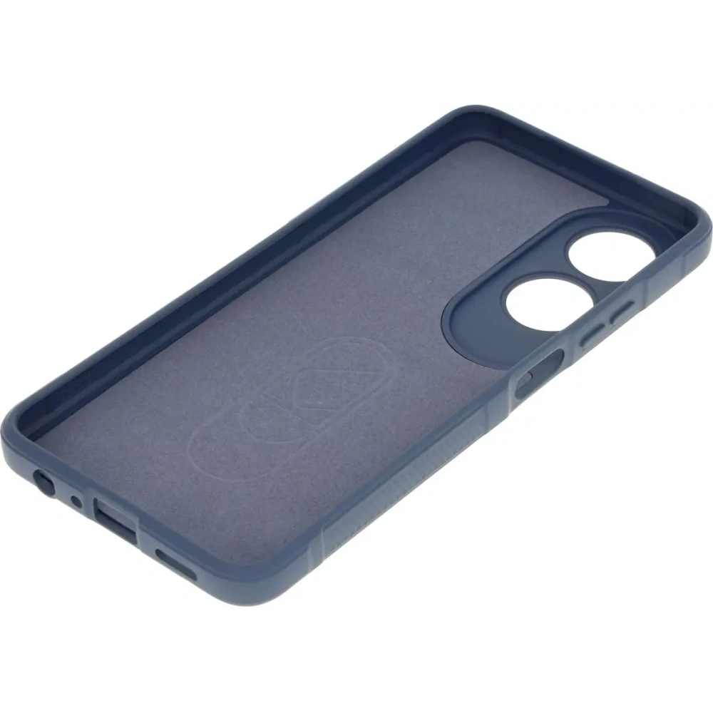 Pancerne etui Bizon Case Tur do Oppo A60 4G granatowe