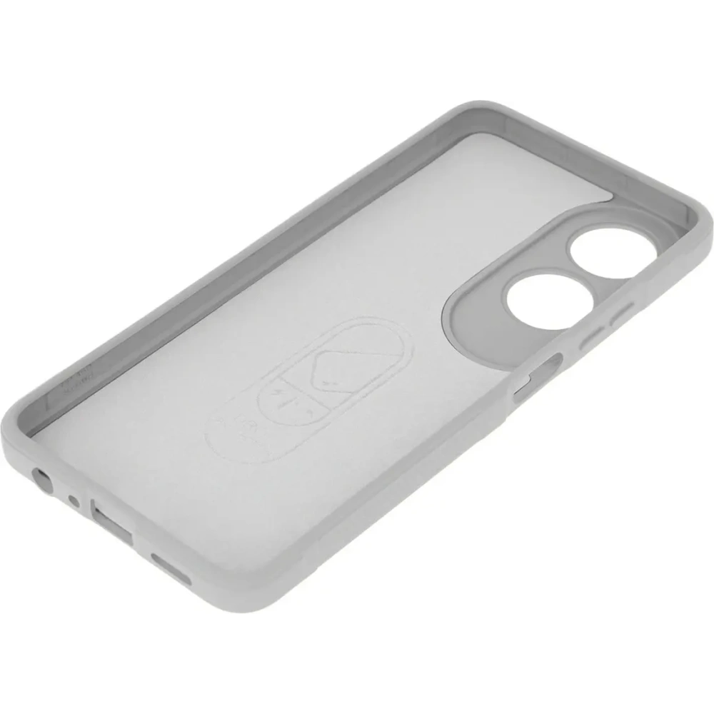 Pancerne etui Bizon Case Tur do Oppo A60 4G jasnoszare