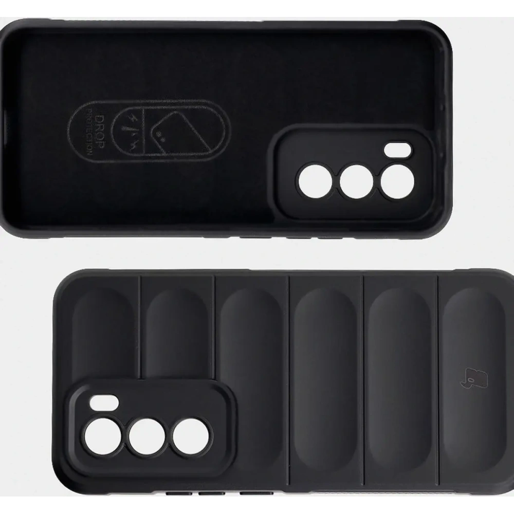 Pancerne etui Bizon Case Tur do Oppo Reno 12 Pro czarne