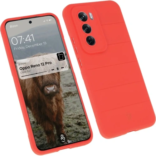 Kup Pancerne etui Bizon Case Tur do Oppo Reno 12 Pro czerwone - BIZ6757 - {ean13} - Sklep Home Screen