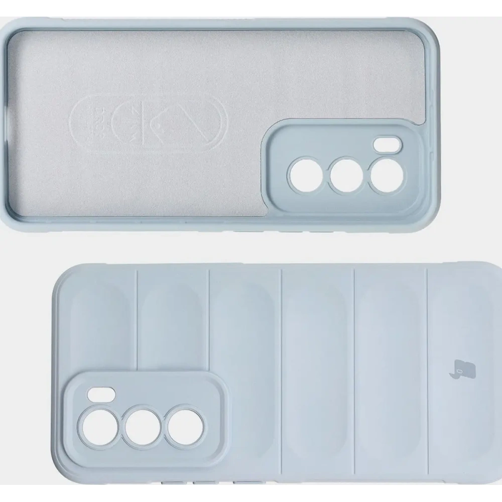 Pancerne etui Bizon Case Tur do Oppo Reno 12 Pro jasnoniebieskie