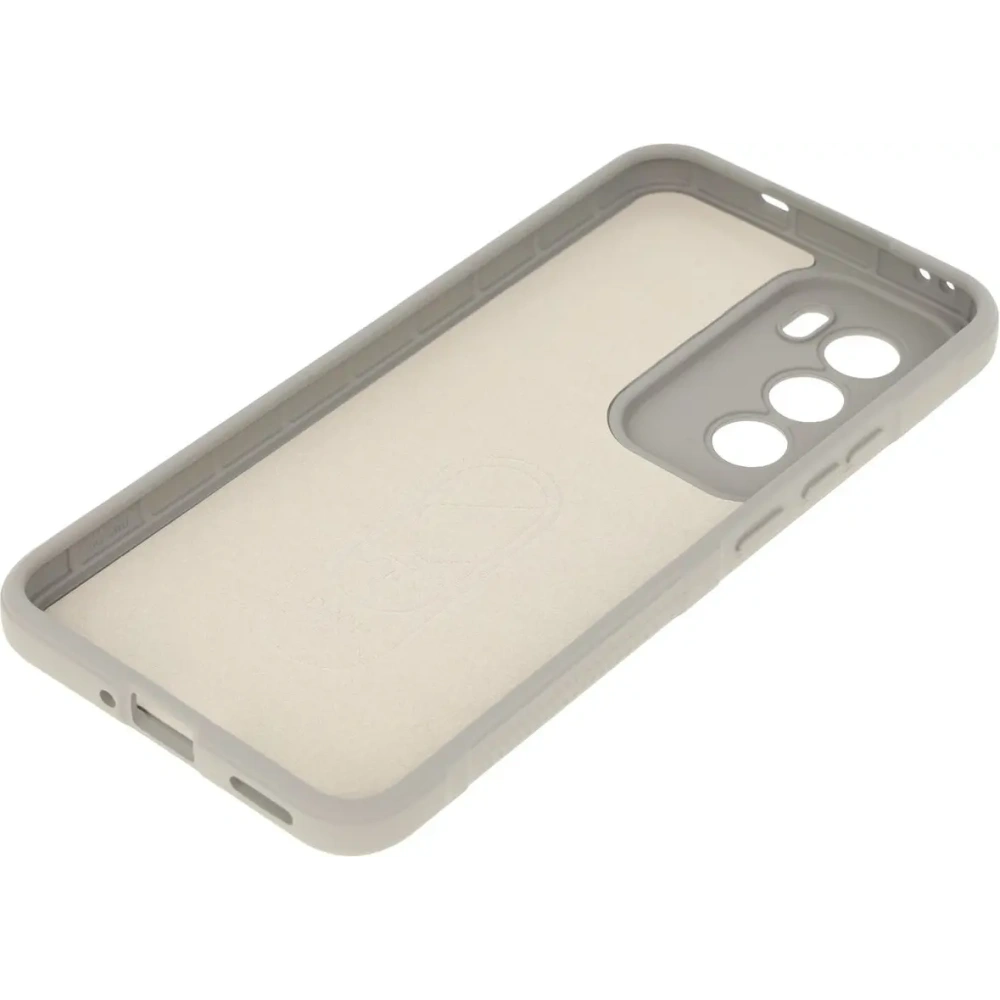 Pancerne etui Bizon Case Tur do Oppo Reno 12 Pro jasnoszare