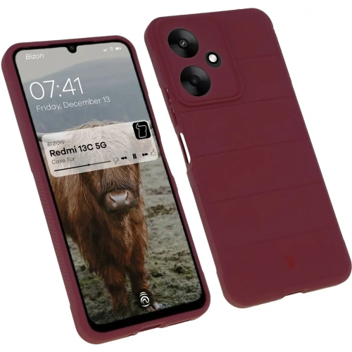 Kup Bizon Case Tur Xiaomi Redmi 13C 5G dunkel lila - BIZ6761 - {ean13} - Sklep Home Screen