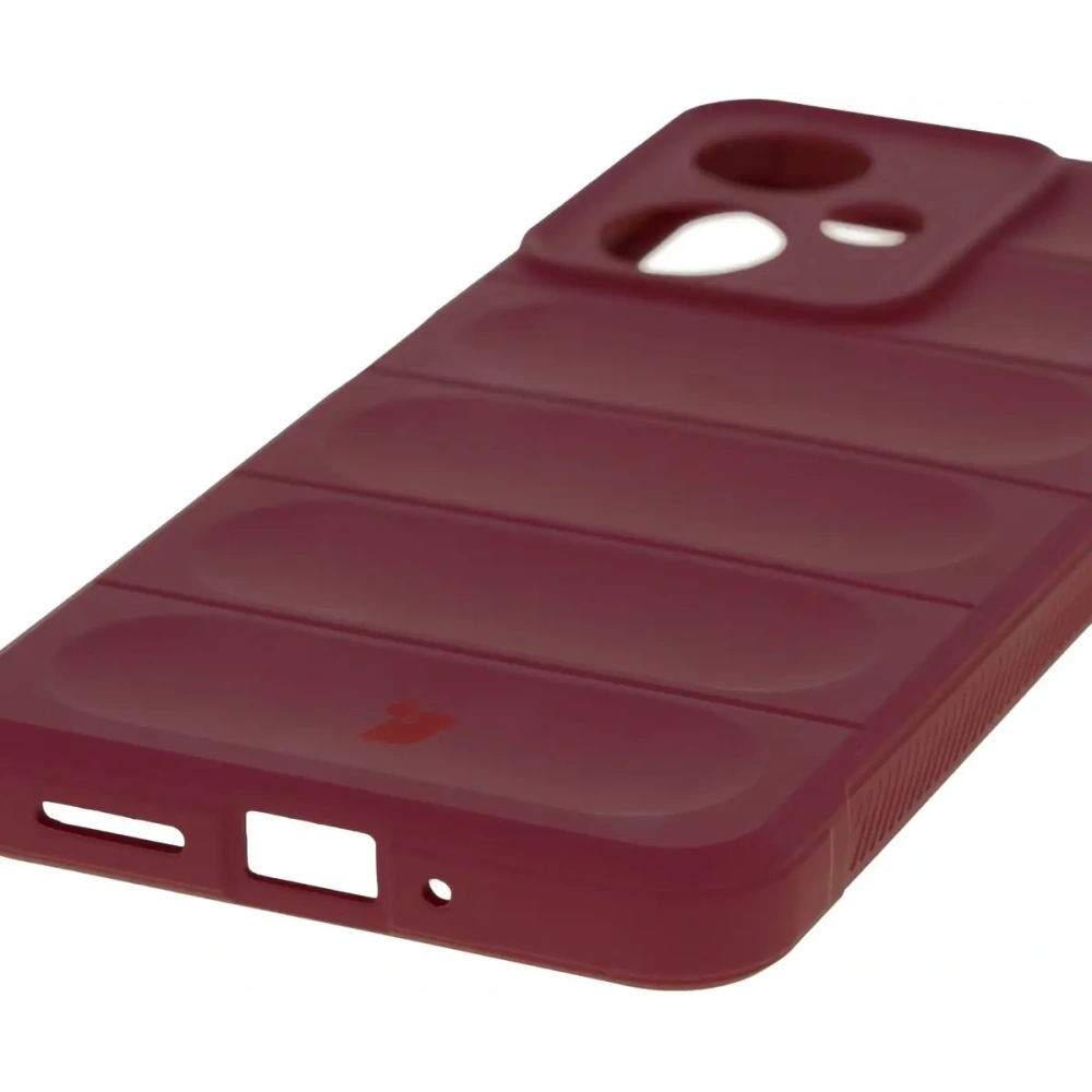 Pancerne etui Bizon Case Tur do Xiaomi Redmi 13C 5G ciemnofioletowe