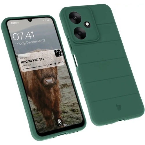 Kup Pancerne etui Bizon Case Tur do Xiaomi Redmi 13C 5G ciemnozielone - BIZ6762 - {ean13} - Sklep Home Screen