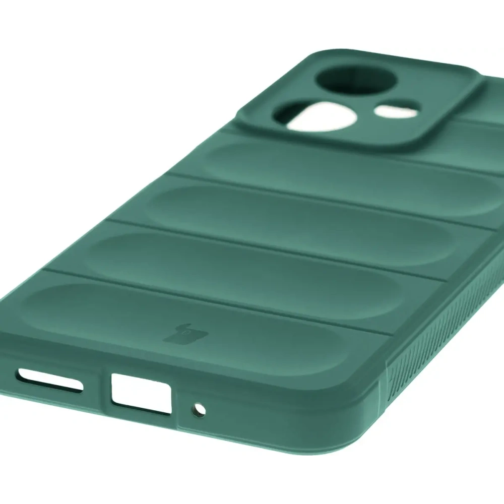 Pancerne etui Bizon Case Tur do Xiaomi Redmi 13C 5G ciemnozielone