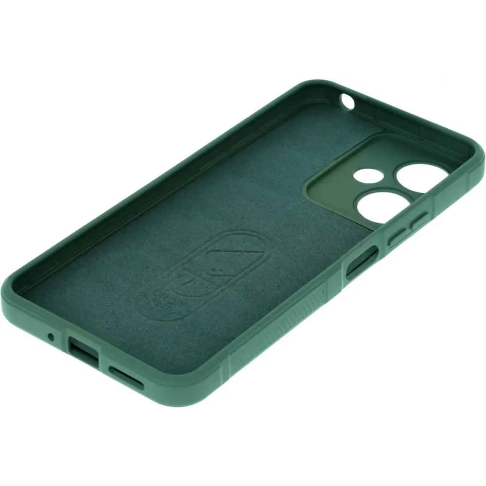 Pancerne etui Bizon Case Tur do Xiaomi Redmi 13C 5G ciemnozielone