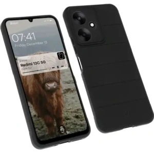 Kup Bizon Case Tur Xiaomi Redmi 13C 5G schwarz - BIZ6763 - {ean13} - Sklep Home Screen