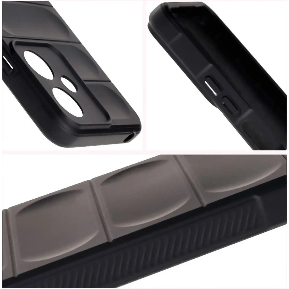 Pancerne etui Bizon Case Tur do Xiaomi Redmi 13C 5G czarne