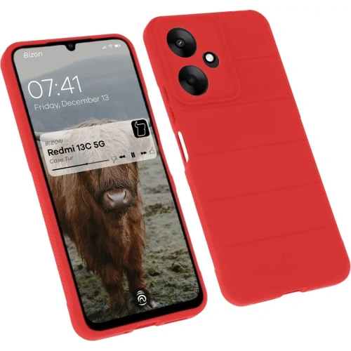 Kup Bizon Case Tur Xiaomi Redmi 13C 5G rot - BIZ6764 - {ean13} - Sklep Home Screen