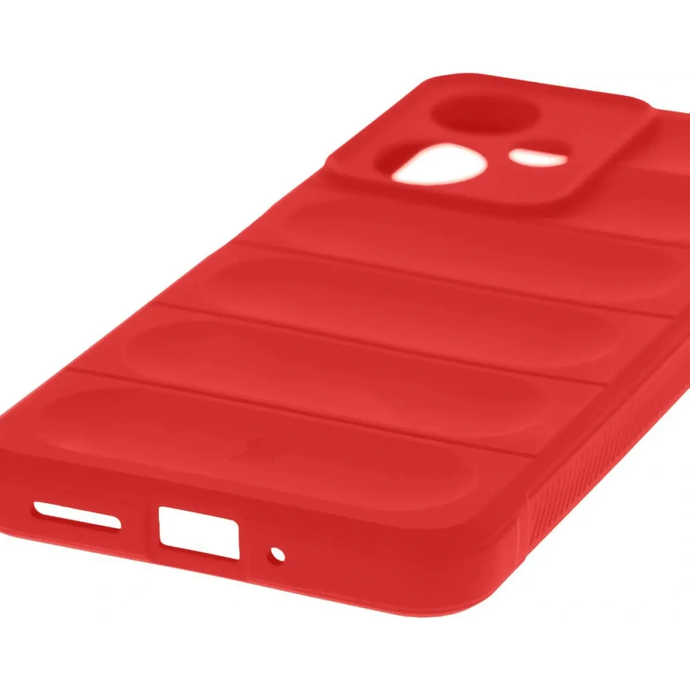 Pancerne etui Bizon Case Tur do Xiaomi Redmi 13C 5G czerwone