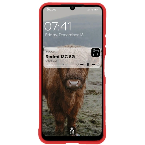 Kup Pancerne etui Bizon Case Tur do Xiaomi Redmi 13C 5G czerwone - BIZ6764 - {ean13} - Sklep Home Screen