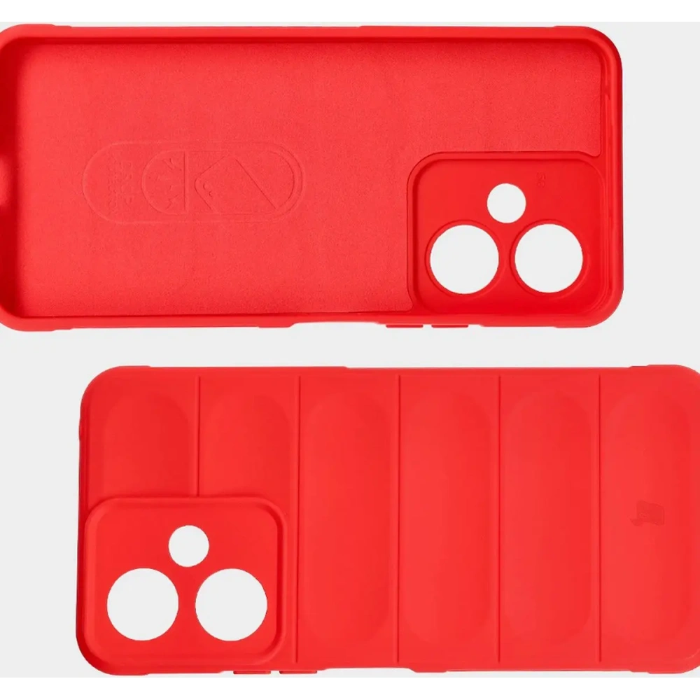 Pancerne etui Bizon Case Tur do Xiaomi Redmi 13C 5G czerwone