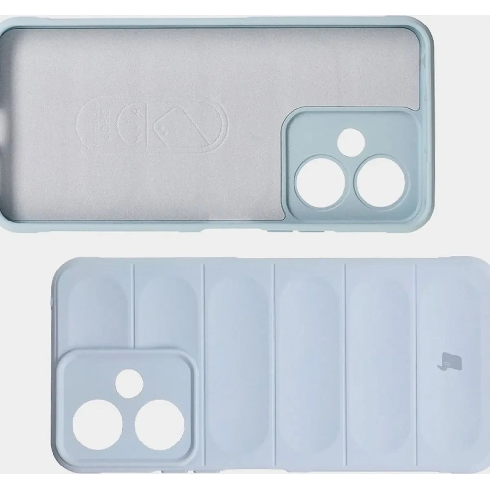 Pancerne etui Bizon Case Tur do Xiaomi Redmi 13C 5G jasnoniebieskie