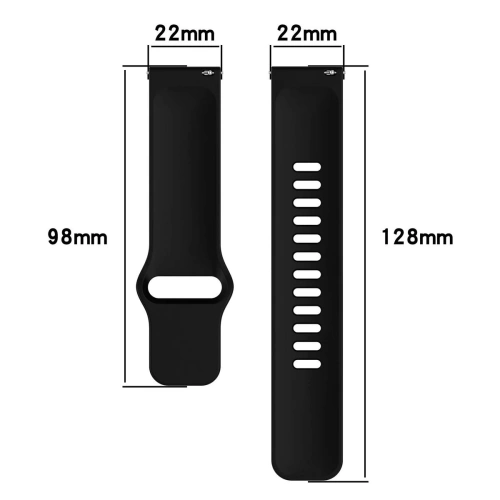 Kup Bizon Strap Watch Silicone Xiaomi Redmi Watch 5 Lite / 5 Active schwarz - BIZ6768 - {ean13} - Sklep Home Screen