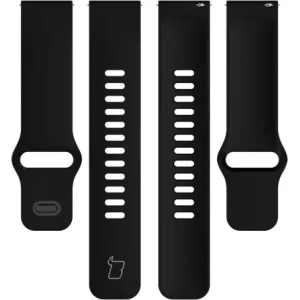Kup Silikonowy pasek Bizon Strap Watch Silicone do Xiaomi Redmi Watch 5 Lite / 5 Active czarny - BIZ6768 - {ean13} - Sklep Home Screen