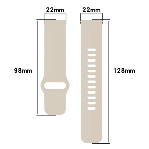 Kup Bizon szíjas óra szilikon Xiaomi Redmi Watch 5 Lite / 5 Active bézs - BIZ6769 - {ean13} - Sklep Home Screen