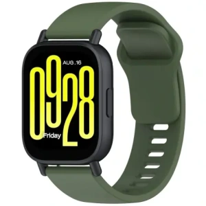 Kup Bizon Strap Uhr Silikon Xiaomi Redmi Watch 5 Lite / 5 Active dunkelgrün - BIZ6770 - {ean13} - Sklep Home Screen