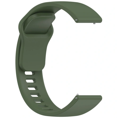 Kup Ceas cu curea din silicon Bizon Xiaomi Redmi Watch 5 Lite / 5 Active verde închis - BIZ6770 - {ean13} - Sklep Home Screen