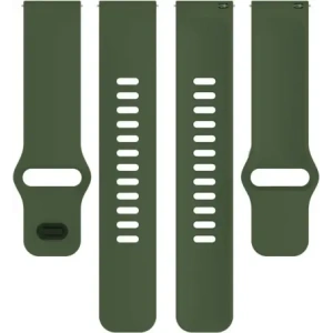 Kup Silikonowy pasek Bizon Strap Watch Silicone do Xiaomi Redmi Watch 5 Lite / 5 Active ciemnozielony - BIZ6770 - {ean13} - Sklep Home Screen