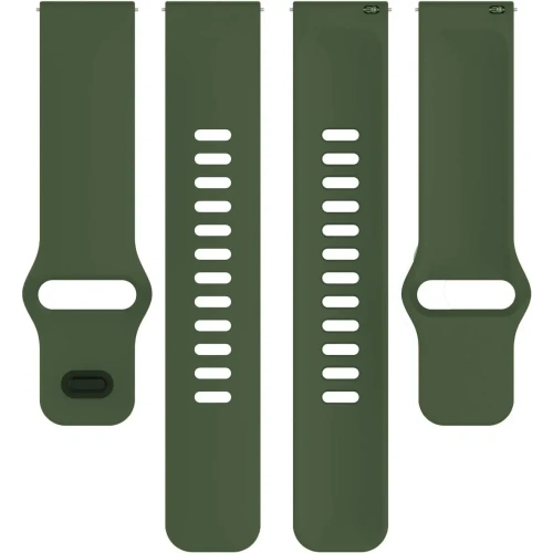 Kup Bizon Szíj Óra Szilikon Xiaomi Redmi Watch 5 Lite / 5 Active sötétzöld - BIZ6770 - {ean13} - Sklep Home Screen