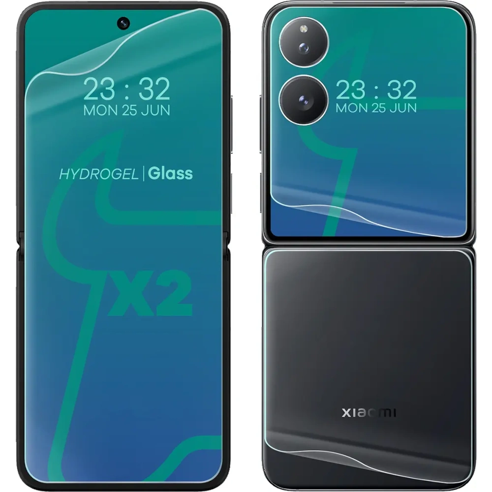 Folia hydrożelowa na tył i przód Bizon Glass Hydrogel Set do Xiaomi Mix Flip