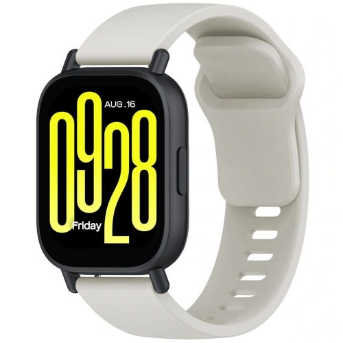 Kup Ceas cu curea din silicon Bizon Xiaomi Redmi Watch 5 Lite / 5 Active gri - BIZ6772 - {ean13} - Sklep Home Screen