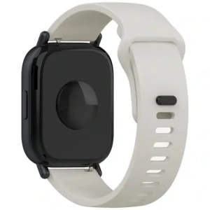 Kup Silikonowy pasek Bizon Strap Watch Silicone do Xiaomi Redmi Watch 5 Lite / 5 Active szary - BIZ6772 - {ean13} - Sklep Home Screen