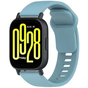 Kup Silikonowy pasek Bizon Strap Watch Silicone do Xiaomi Redmi Watch 5 Lite / 5 Active jasnoniebieski - BIZ6773 - {ean13} - Sklep Home Screen