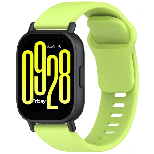 Kup Bizon szíj óra szilikon Xiaomi Redmi Watch 5 Lite / 5 Active világos zöld - BIZ6774 - {ean13} - Sklep Home Screen