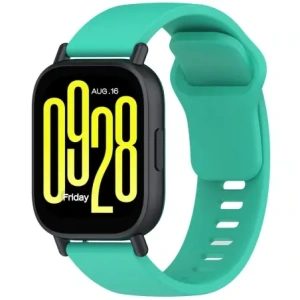 Kup Silikonowy pasek Bizon Strap Watch Silicone do Xiaomi Redmi Watch 5 Lite / 5 Active miętowy - BIZ6775 - {ean13} - Sklep Home Screen
