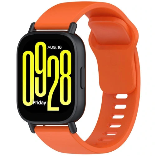 Buy Bizon Strap Watch Silicone Xiaomi Redmi Watch 5 Lite / 5 Active orange - BIZ6776 - {ean13} - Home Screen Store Europe
