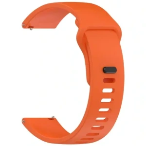 Kup Silikonowy pasek Bizon Strap Watch Silicone do Xiaomi Redmi Watch 5 Lite / 5 Active pomarańczowy - BIZ6776 - {ean13} - Sklep Home Screen