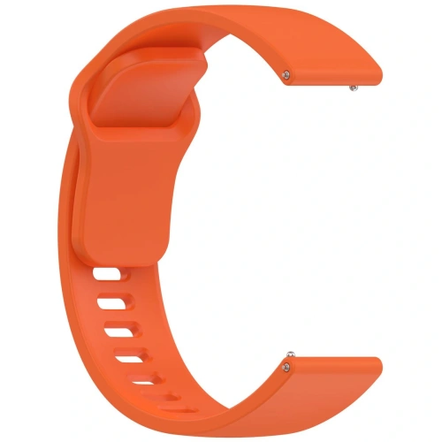 Kup Silikonowy pasek Bizon Strap Watch Silicone do Xiaomi Redmi Watch 5 Lite / 5 Active pomarańczowy - BIZ6776 - {ean13} - Sklep Home Screen