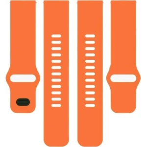Kup Silikonowy pasek Bizon Strap Watch Silicone do Xiaomi Redmi Watch 5 Lite / 5 Active pomarańczowy - BIZ6776 - {ean13} - Sklep Home Screen