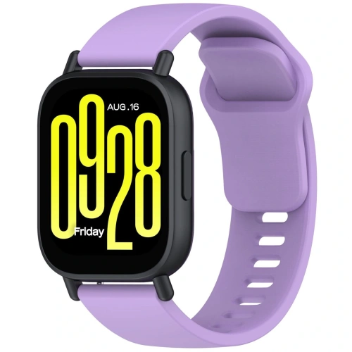 Kup Bizon szíj óra szilikon Xiaomi Redmi Watch 5 Lite / 5 Active lila - BIZ6778 - {ean13} - Sklep Home Screen