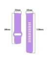 Kup Bizon Strap Uhr Silikon Xiaomi Redmi Uhr 5 Lite / 5 Aktiv lila - BIZ6778 - {ean13} - Sklep Home Screen