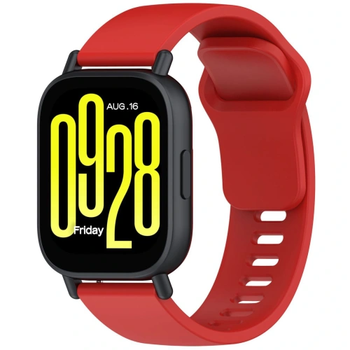 Buy Bizon Strap Watch Silicone Xiaomi Redmi Watch 5 Lite / 5 Active red - BIZ6779 - {ean13} - Home Screen Store Europe