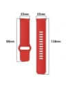 Buy Bizon Strap Watch Silicone Xiaomi Redmi Watch 5 Lite / 5 Active red - BIZ6779 - {ean13} - Home Screen Store Europe