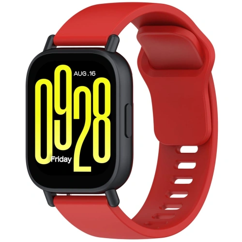 Buy Bizon Strap Watch Silicone Xiaomi Redmi Watch 5 Lite / 5 Active red - BIZ6779 - {ean13} - Home Screen Store Europe
