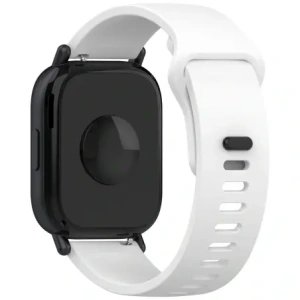 Kup Silikonowy pasek Bizon Strap Watch Silicone do Xiaomi Redmi Watch 5 Lite / 5 Active biały - BIZ6780 - {ean13} - Sklep Home Screen