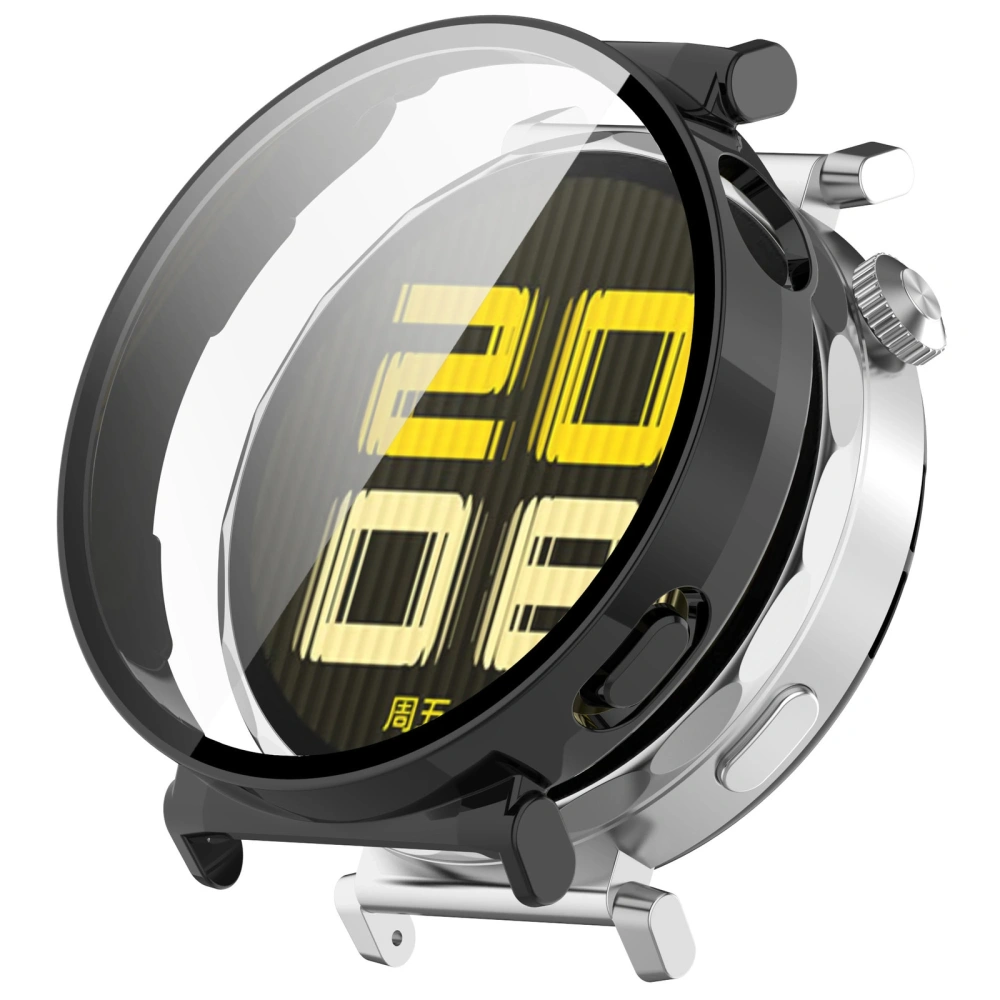 Etui ze szkłem do zegarka Bizon Case+Glass Watch do Huawei Watch GT 5 41 mm czarne