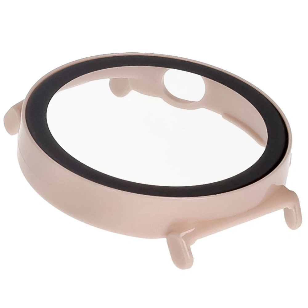 Etui ze szkłem do zegarka Bizon Case+Glass Watch do Huawei Watch GT 5 41 mm różowe