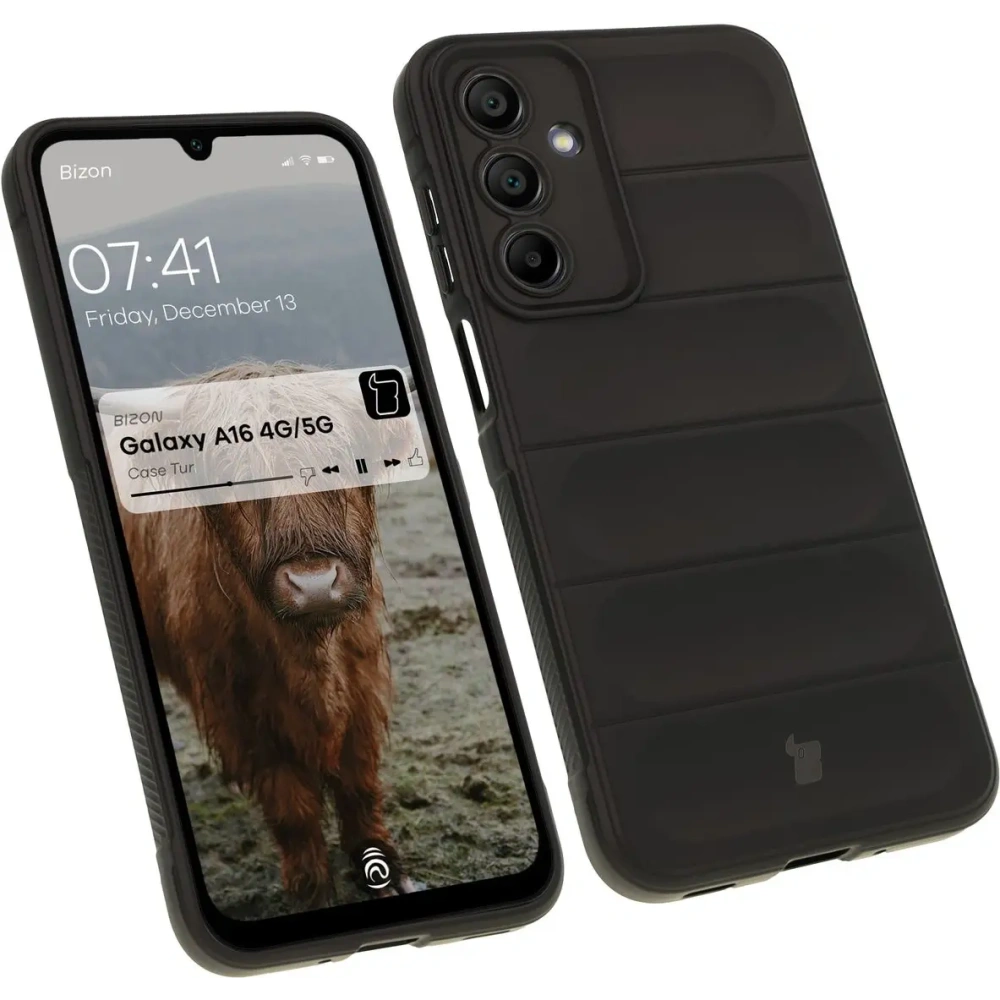 Pancerne etui Bizon Case Tur do Samsung Galaxy A16 4G/5G czarne
