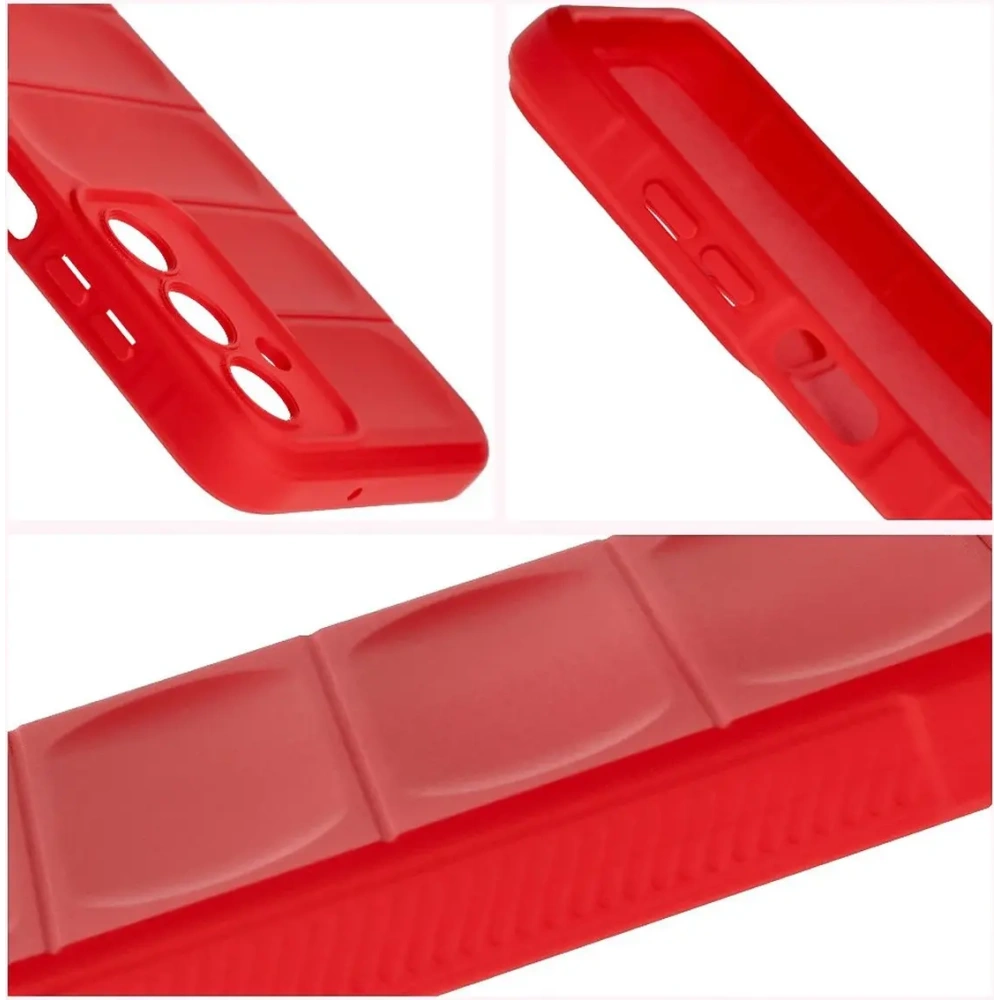 Pancerne etui Bizon Case Tur do Samsung Galaxy A16 4G/5G czerwone