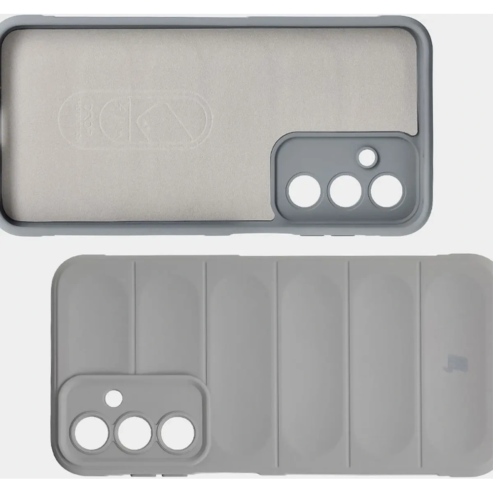 Pancerne etui Bizon Case Tur do Samsung Galaxy A16 4G/5G jasnoszare